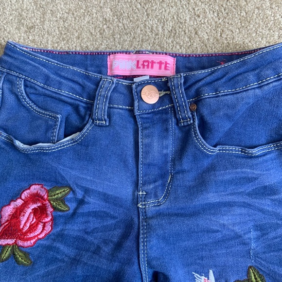 Pink Latte Skinny Jeans size 7 - Picture 5 of 6